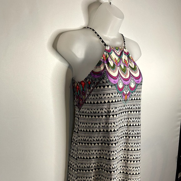 NWT Laundry by Shelli Segal Womens High Neck Dress Swim Cover Up Size Medium - Picture 4 of 10